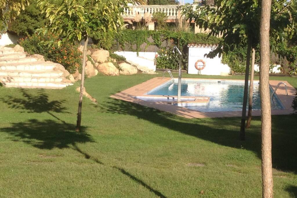 Villa Casita Blanca Con Fibra Optica Y Piscina Cominutaria Tossa de Mar Esterno foto